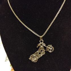 Motorcycle Necklace