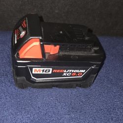 NEW!! Milwaukee M18 REDLITHIUM XC 5.0 Ah Extended Capacity Battery Pack