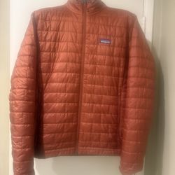 Men’s Patagonia Nanopuff Jacket (Copper/Rust)