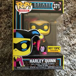 Harley Quinn Blacklight Glow Funko Pop