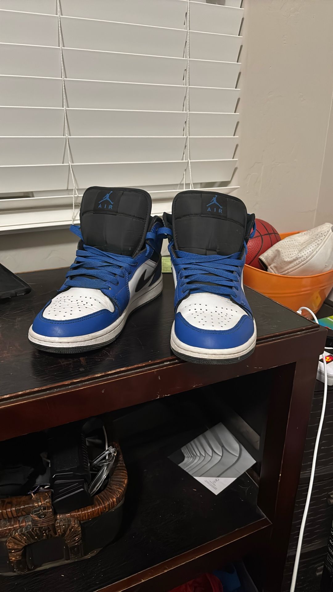 Blue Jordan’s 1  Size 8.5 