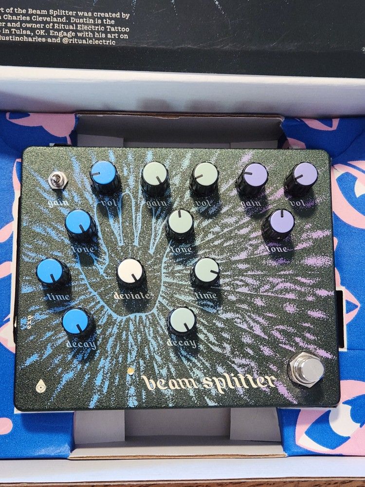 Old Blood Noise Endeavors Beam Splitter Distortion Pedal