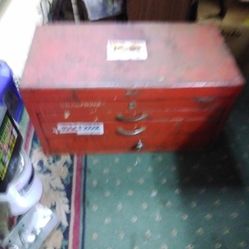 Heavy Metal Portable Tool Box 🧰 X3 Drawers With Socket Holders And Lock Box No Deliveries 