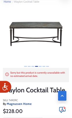 Coffee Table - Cocktail table