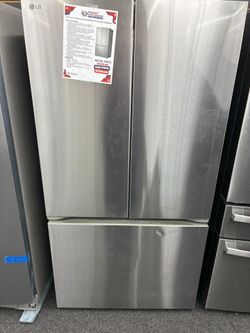 😌 LG LRFLC2716S 27 Cu. Ft. Counter-Depth French Door Refrigerator – Sleek Stainless Steel Upgrade 👏