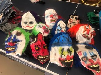 Halloween clown mask