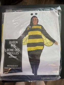 Queen Bee Halloween Costume Adult Plus 2XL