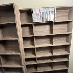 DVD and CD Media Shelf