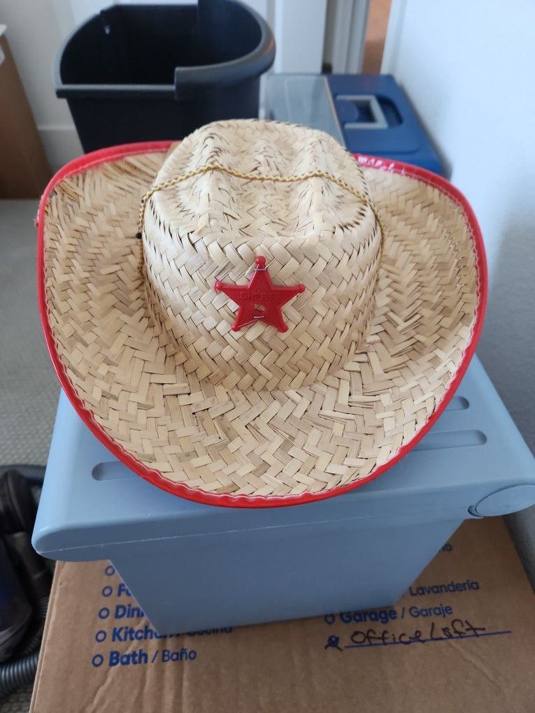 Sheriff Cowboy Hat Halloween Costume