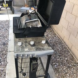 Weber Genesis Silver Burner Works Well Needs a Good Clean for