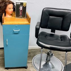 Barber 💈 Chair And Station 