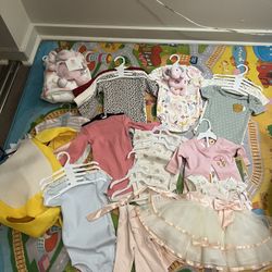 baby girl clothes all new