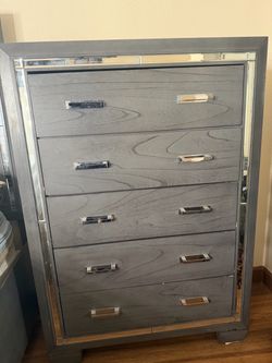 Silver dresser