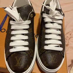 Louis Vuitton Time Out Sneaker Brown Monogram