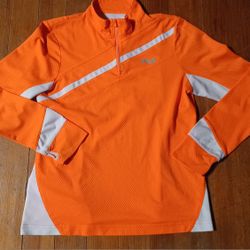 Women's Size Large Running Fila Long Sleeve Back Pocket Pullover