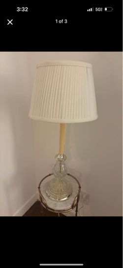 Cut Glass Vintage Lamps