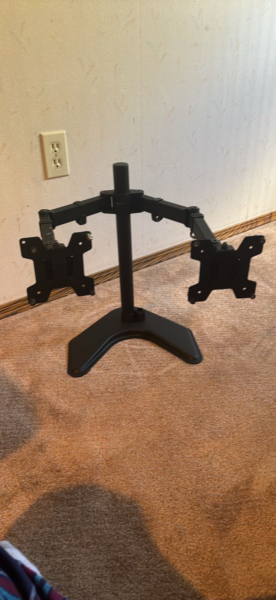 Dual-Monitor Desk Mount - Streamline Your Workspace for $20 