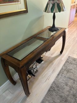 Sofa Table, 52” L x 16” W