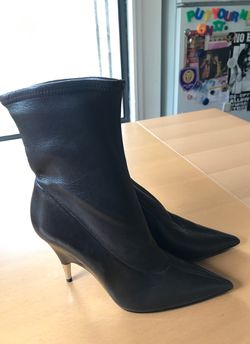 Charles Jordan leather ankle boots size 6