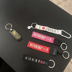 I Love Jesus Key Chains/Landyard