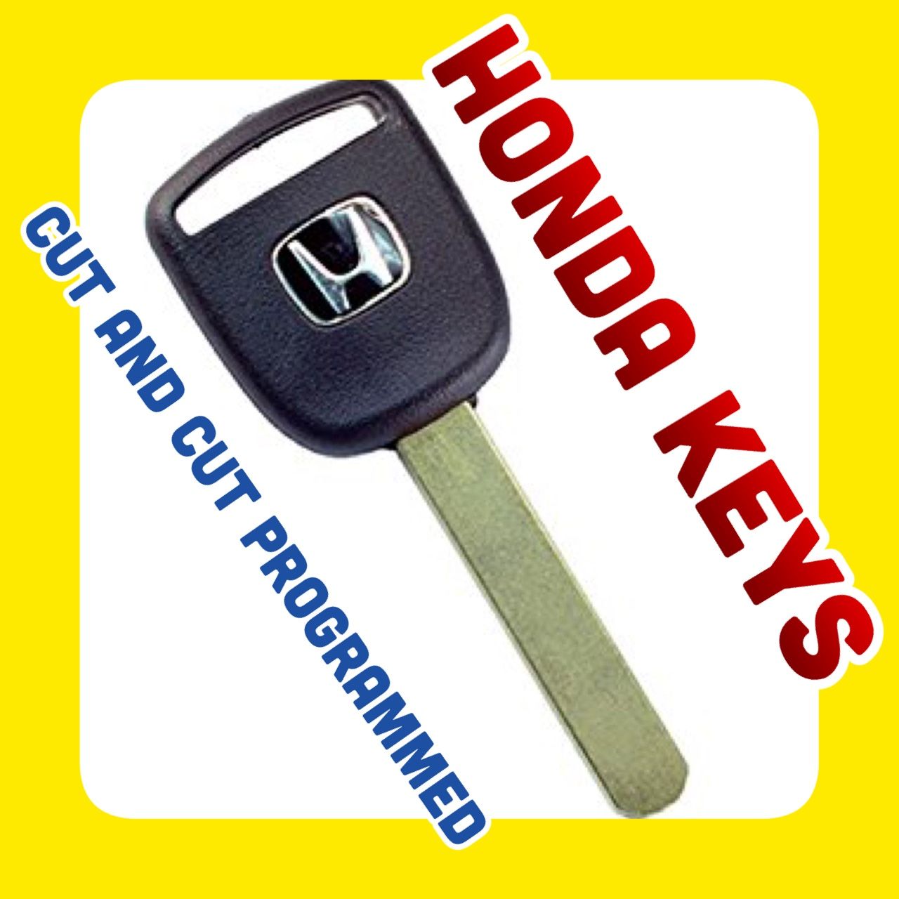 🔷🔷🔷🔷Honda Car Key🔷🔻🔹🔹🔹cut And Programmed 🔹🔹🔹🔹