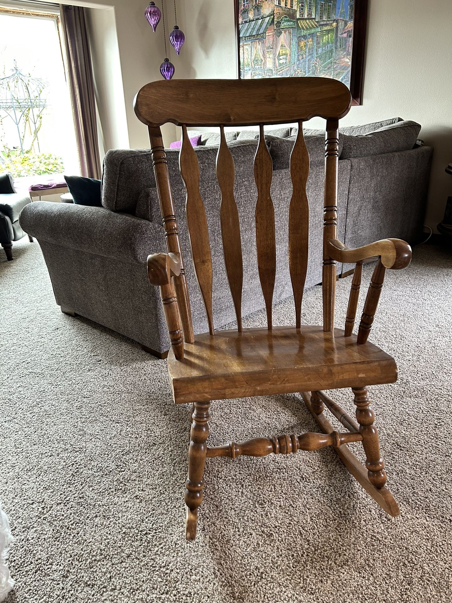 Wooden Rocking Chair