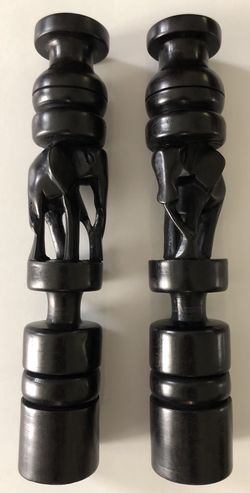 Ebony Candle Holder