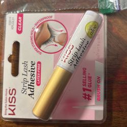 KISS Clear Strip Lash Adhesive With Aloe FreeHold (3pack) 