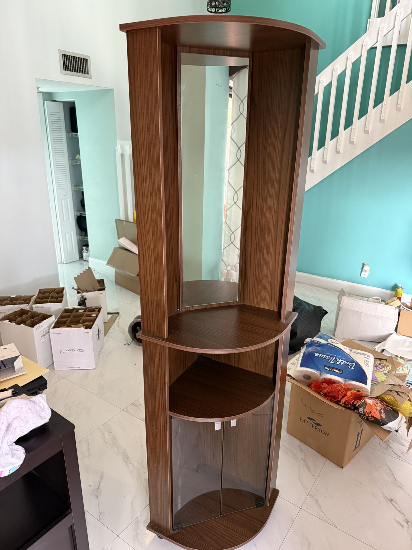 Bar Corner Cabinet