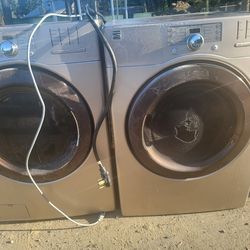 Kenmore Stackable Washer And Dryer Set Electric 