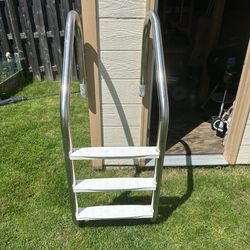 3-Step Stainless Steel Swimming Pool Ladder