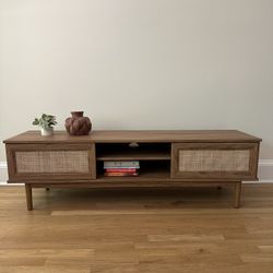 Modern Boho Farmhouse TV Stand