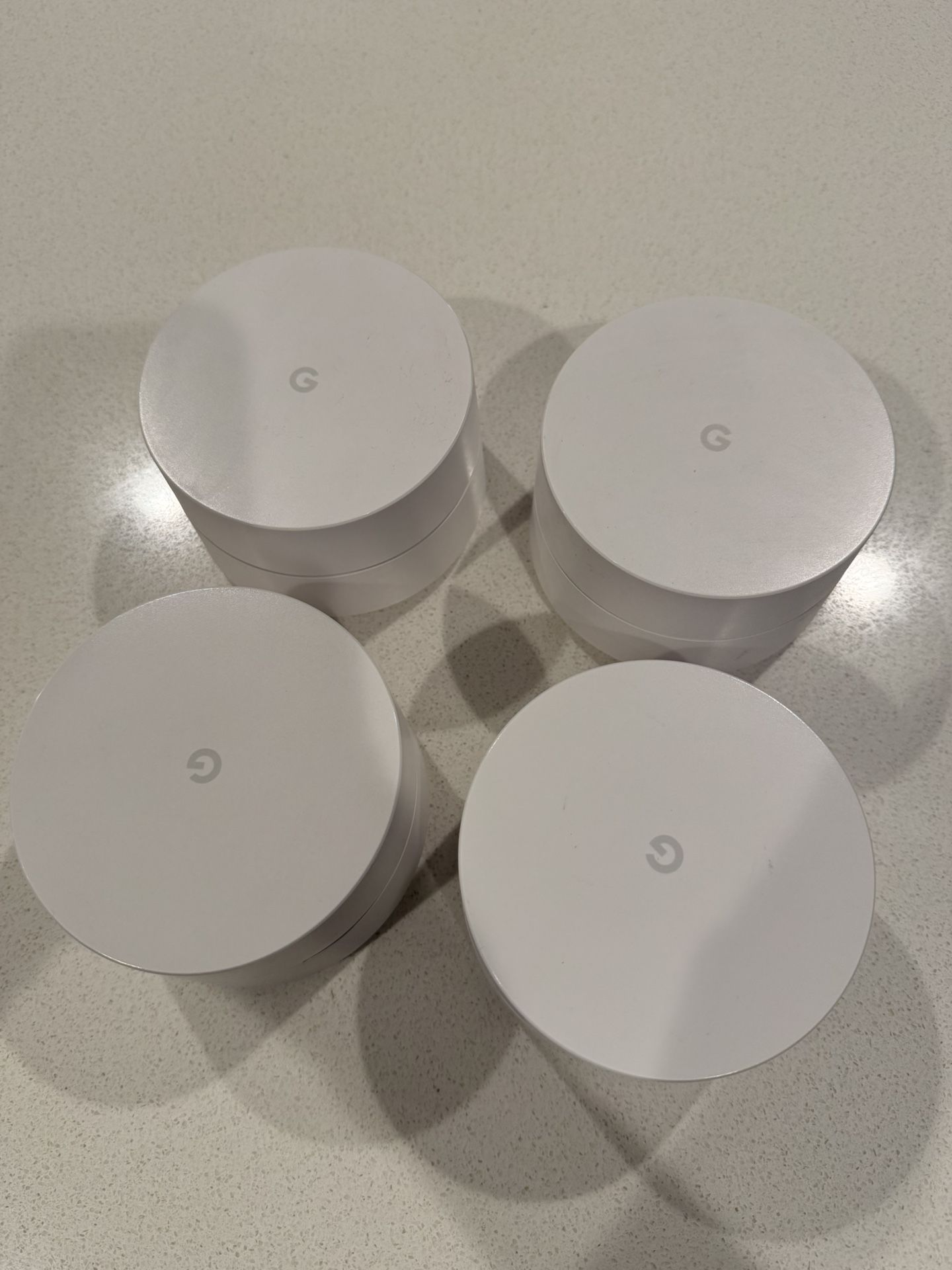 Google Mesh Wifi 4 Pack Used 