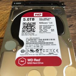 5TB Sata Hdd. Barely Used And A Lot Of Life Left