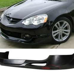 Fits 02-04 Acura RSX DC5 PU Sport Style Unpainted Black Front Bumper Lip Spoiler