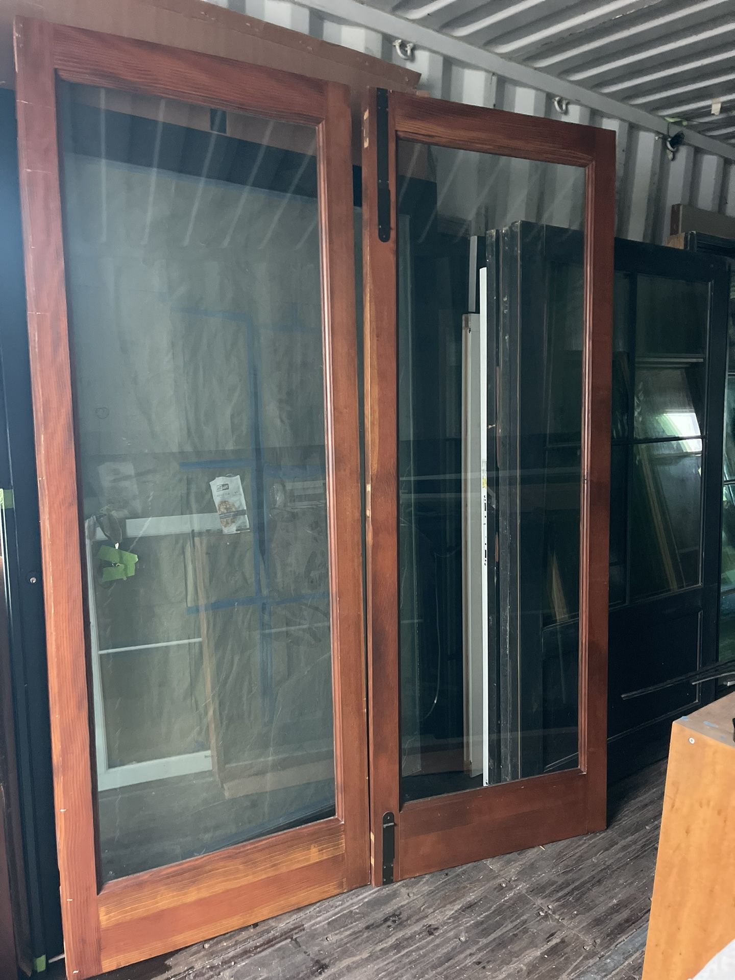 3-sets Interior Doors Antique 72”x96” Each $980