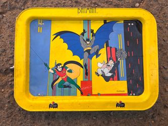 Batman The Joker Two Face Deadpool Wolverine Catwoman Robin Tray Vintage