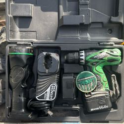 Hitachi Drill And Light Combo