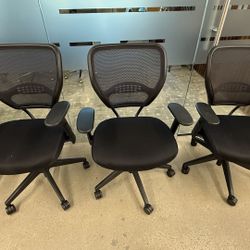 Rolling Office Chairs Black (5)