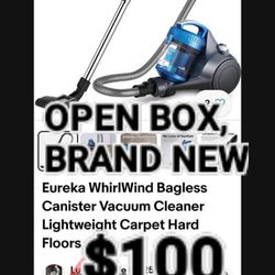 Eureka WhirlWind Bagless Canister Vacuum Cleaner 