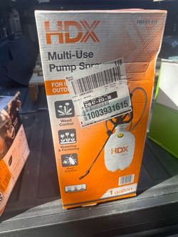 HDX 1-Gallon Multi-Use Pump Sprayer