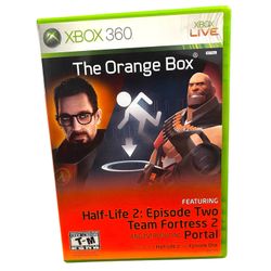 The Orange Box Xbox 360 Complete CIB Tested Portal Half-Life 2 Episode 1/2 TF2