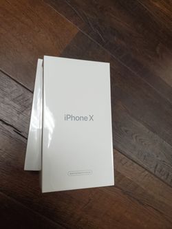 iPhone X brand new sealed each