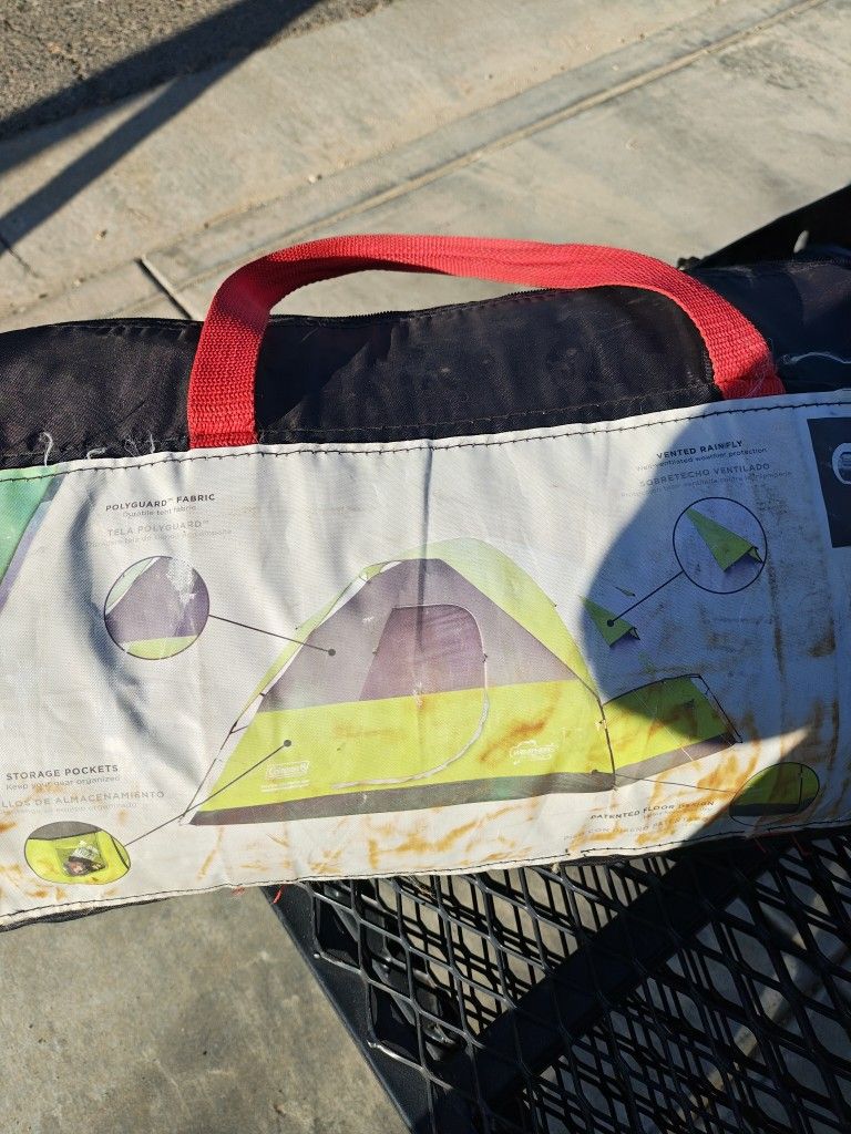 6 Man Coleman Tent 60 Firm