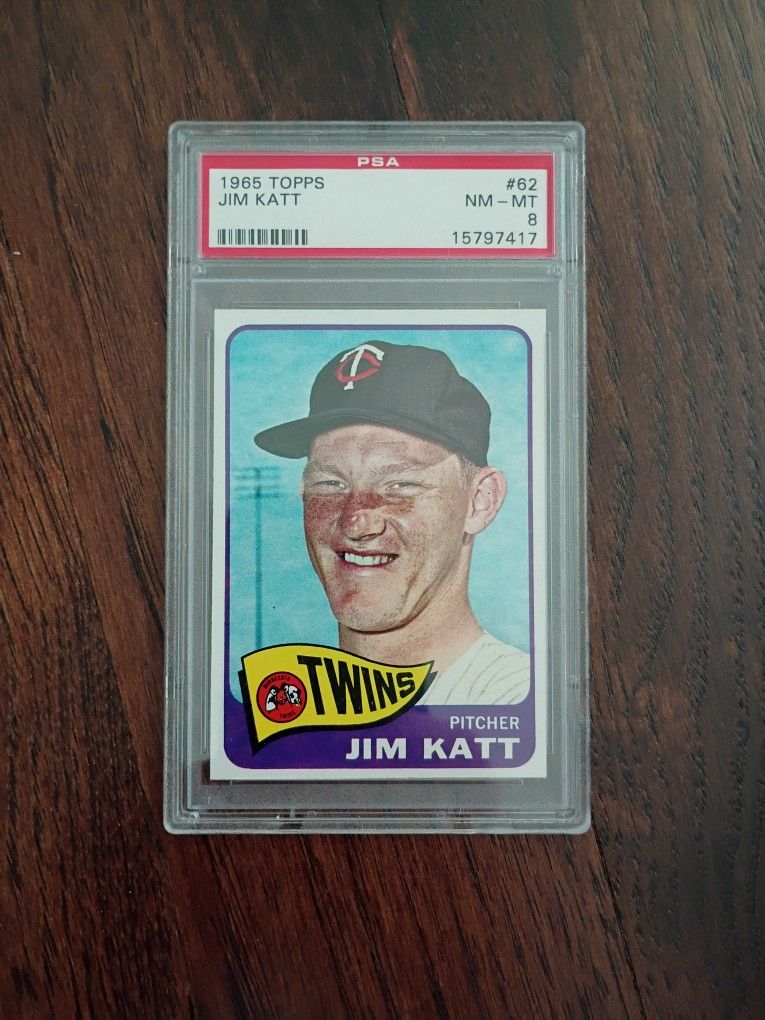 Vintage Baseball Card: Jim Kaat