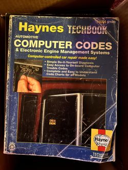 Auto Repair Book For Computer Codes