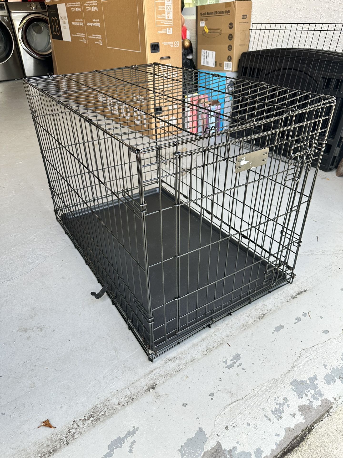 Large Dog Crate With Divider