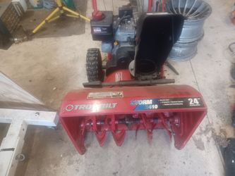 Troy built snow blower