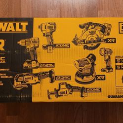New Dewalt 20v 7 Tool Brushless Cordless Combo Kit $560 Firm. Pickup Only 
