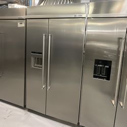 ✨KitchenAid 42” Built-In Side-by-Side Fridge – Like New✨